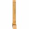 Ekena Millwork Portland Rough Sawn Timber Gable Bracket, Western Red Cedar, 84"W x 53"H x 6"D x 6"F, 15/12 Pitch GBW084X53X0606POR00RWR - alternate 3